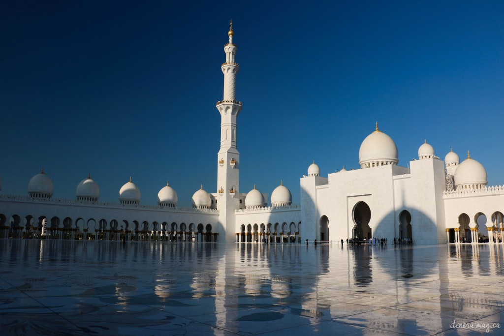 Sublime mosquée Cheikh Zayed.