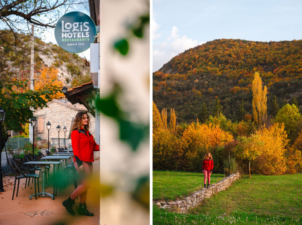 bonnes adresses dans les baronnies provençales à l'automne