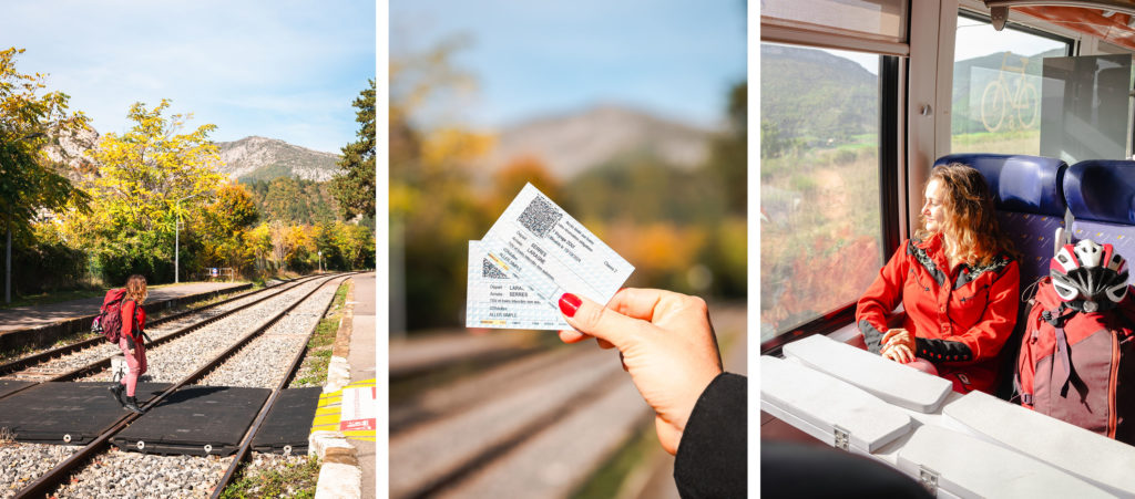 Voyager sans voiture en Baronnies provençales, entre train et vélo