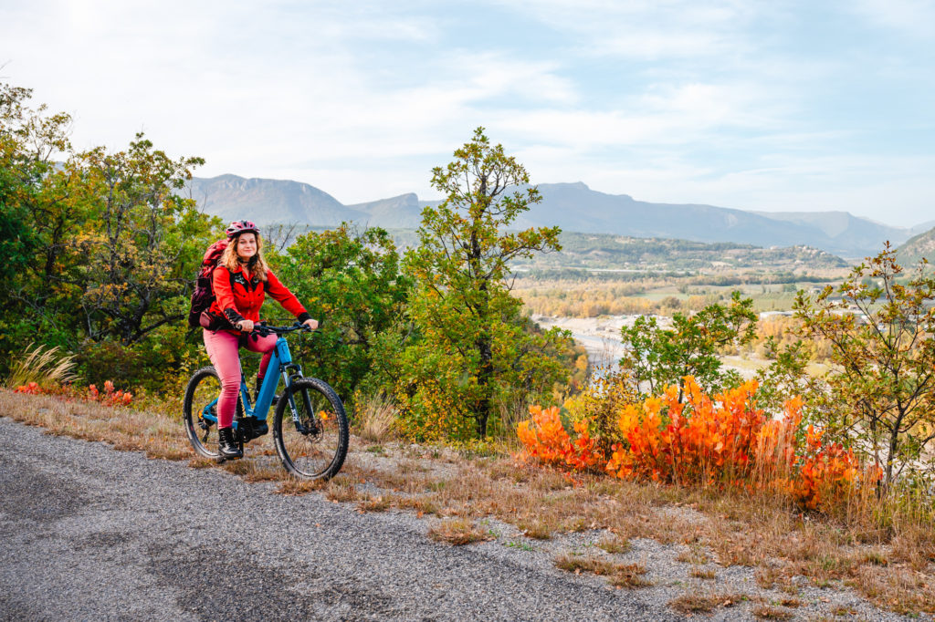 automne vélo baronnies