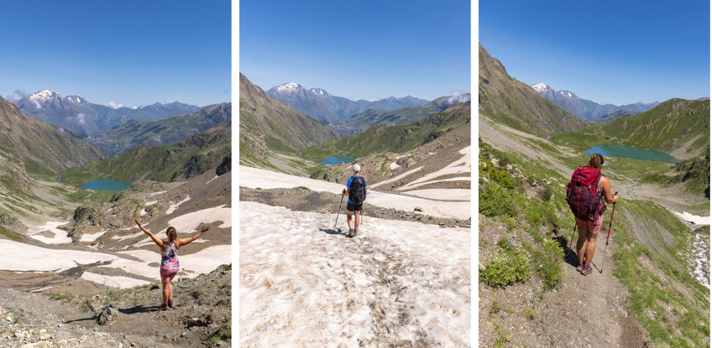 col de la muzelle gr54 ecrins oisans