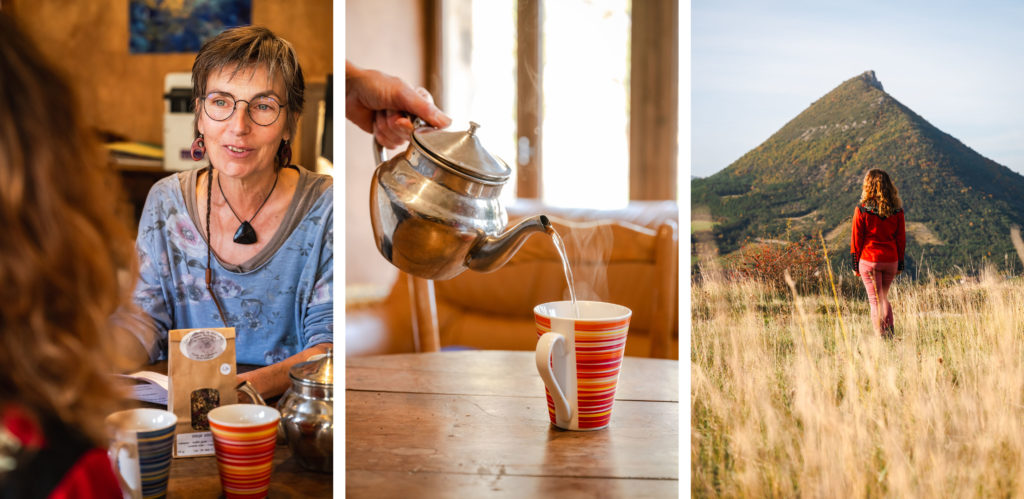 voyage d'automne en Baronnies provençales : les cueillettes de Marielle