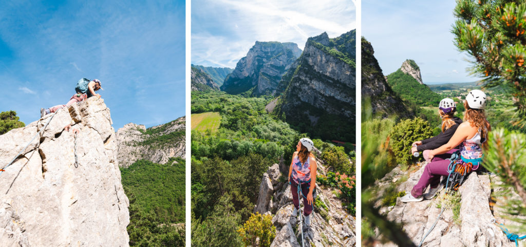 Que voir et que faire en vallée de la Drôme ? Escalade à Saoû