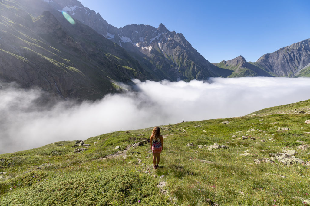 col de la muzelle gr54 ecrins oisans