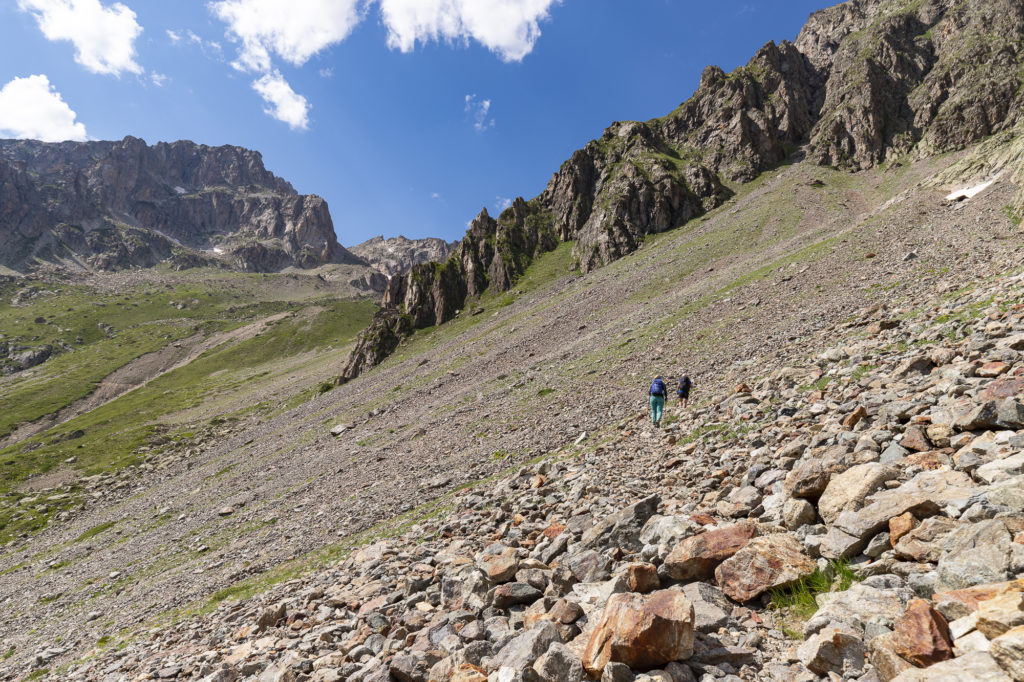 valgaudemar pas de l'olan col de colombes GR54