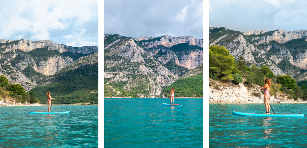 paddle lac de sainte croix