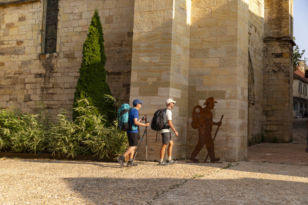 randonner sur le GR652 saint jacques lot