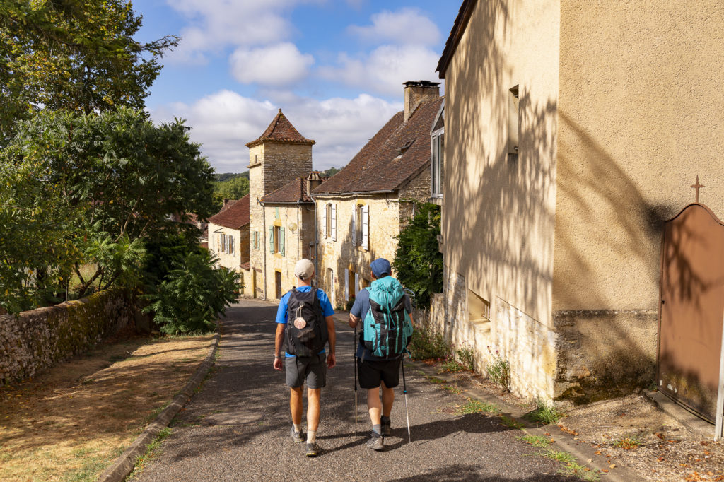 randonnée sur le GR652 dans le lot