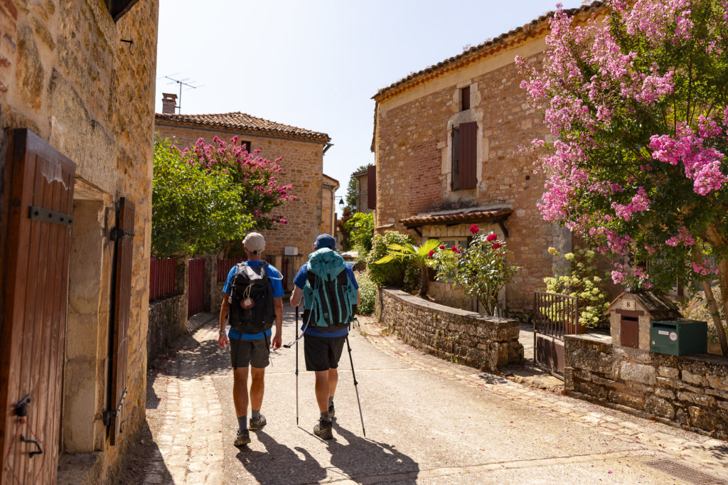 randonnée sur le GR652 dans le lot eglises et patrimoine religieux 