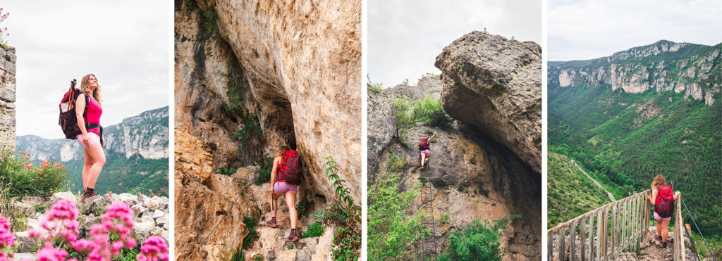 randonnée vases de sèvres et de chine gorges du tarn et de la jonte croix de capluc