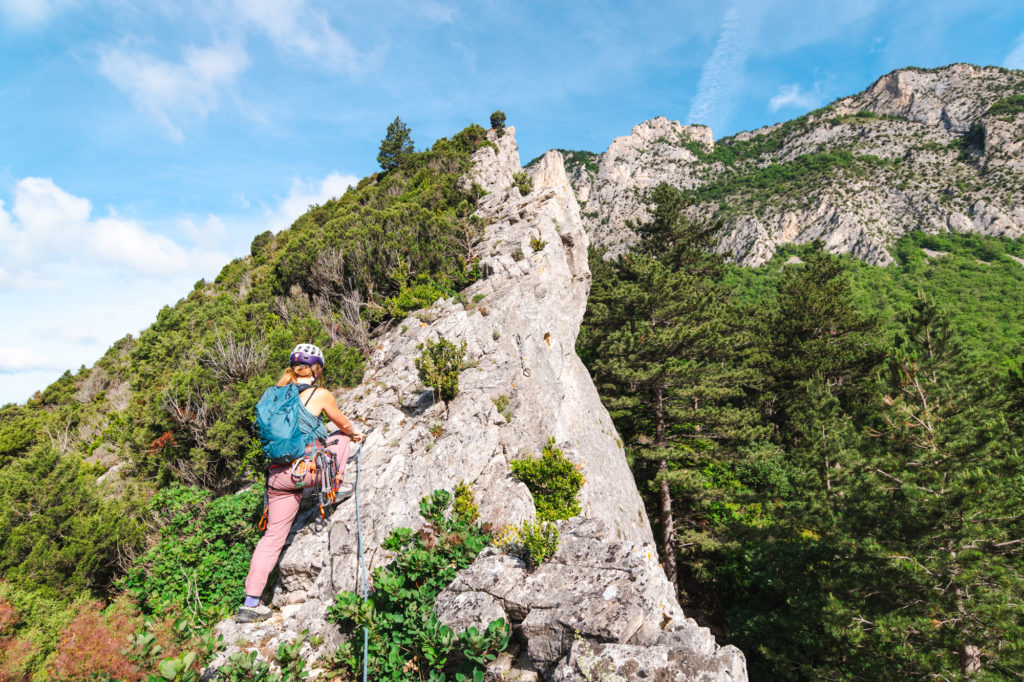 Que voir et que faire en vallée de la Drôme ? Escalade à Saoû